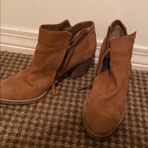 Tan Ankle Booties